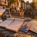 Chèque vacances pour loisirs et culture à Strasbourg, carte postale Petite France