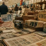 Marchés aux puces Strasbourg : table vintage et chasse aux trésors