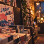 Fabrice dunis strasbourg : vitrine manga “Japan Addict” en librairie