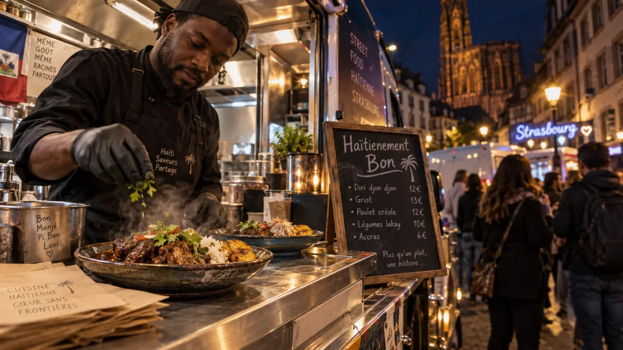 À Strasbourg, Josué fait découvrir la cuisine haïtienne avec Haïtiennement Bon