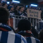 Jérémy Riviere, supporter non-voyant du Racing au cœur du kop face au PSG