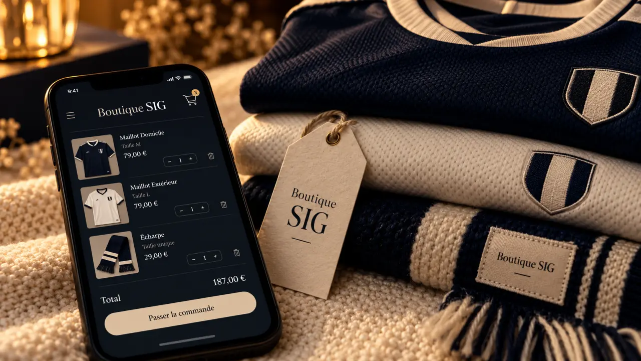 La SIG Strasbourg inaugure sa boutique en ligne ce vendredi