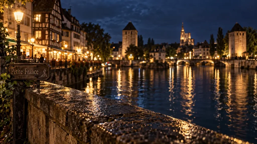 Strasbourg la nuit se découvre entre cathédrale, Petite France et quais de l’Ill
